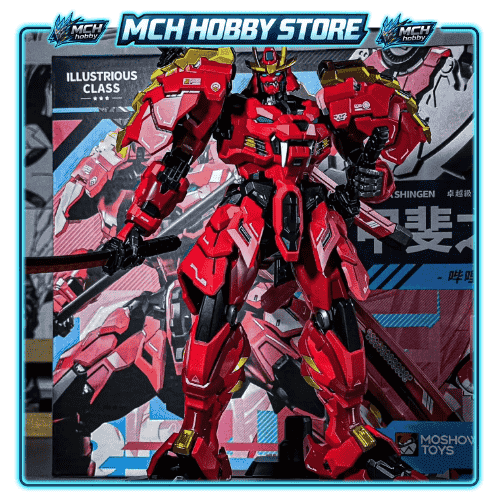 Mo hinh Takeda Shingen Red Ver. 4 Mo hinh Takeda Shingen Red Ver. 4